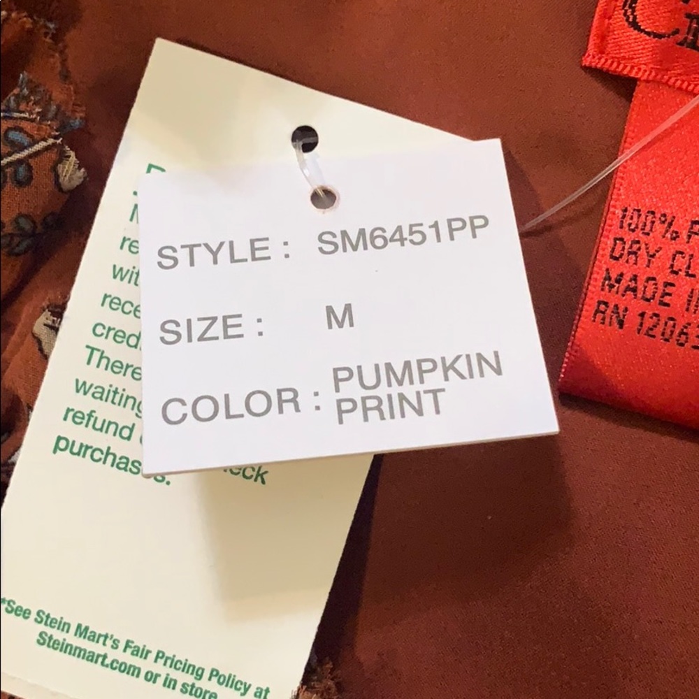 NWT V CRISTINA Ruffle V-Neck Bohemian Blouse - Picture 7 of 7